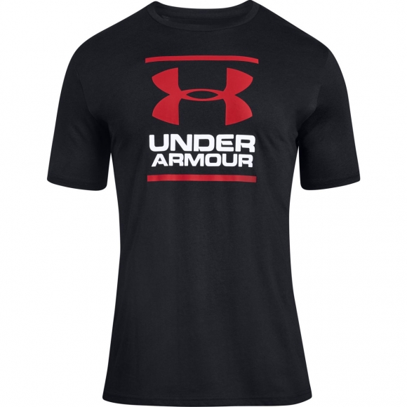 Футболка (UA GL Foundation SS T Black / White / Red) р. S / 1326849-001