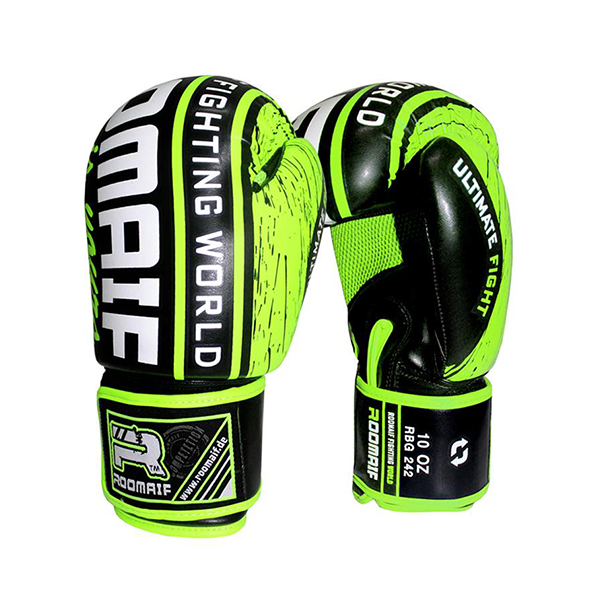 Боксерские перчатки RBG-242 Dx Lime (8 oz) / Альфа