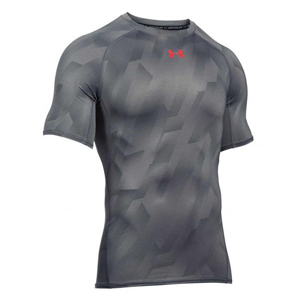 Футболка (UA HG ARMOUR PRINTED SS) р. L / 1257477-042