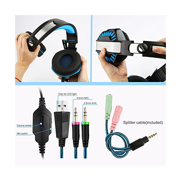 Наушники с микрофоном Kotion Each GM-2 большие