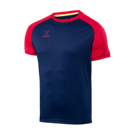 Футболка   игровая  Jogel  CAMP Reglan Jersey (JFT-1021-K), темно-синий/красный (XS) / 16201