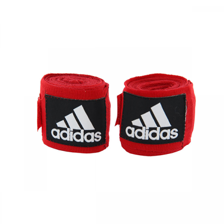 Бинты эластичные AIBA New Rules Boxing Crepe Bandage красные (длина 3.5 м) / adiBP031
