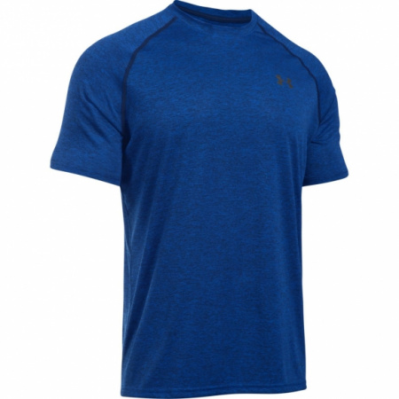 Футболка (UA Tech SS Tee-RYL//BLK) р. S / 1228539-404