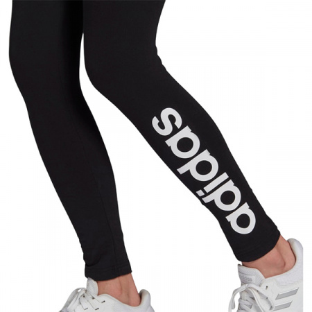 Леггинсы женские adidas (W LIN LEG) черный р. M / GL0633