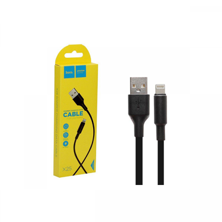 Кабель USB - Apple 8 pin/1м HOCO X25 2.1A Black