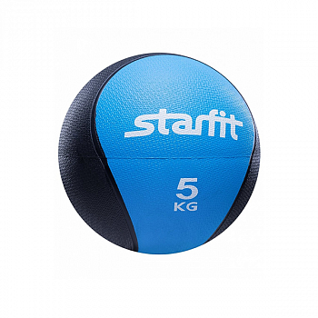 Медбол STARFIT Pro GB-702, 5 кг, синий 1/4 / 7303