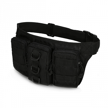 Сумка на пояс CH-132, black / rep-485-CH-132black