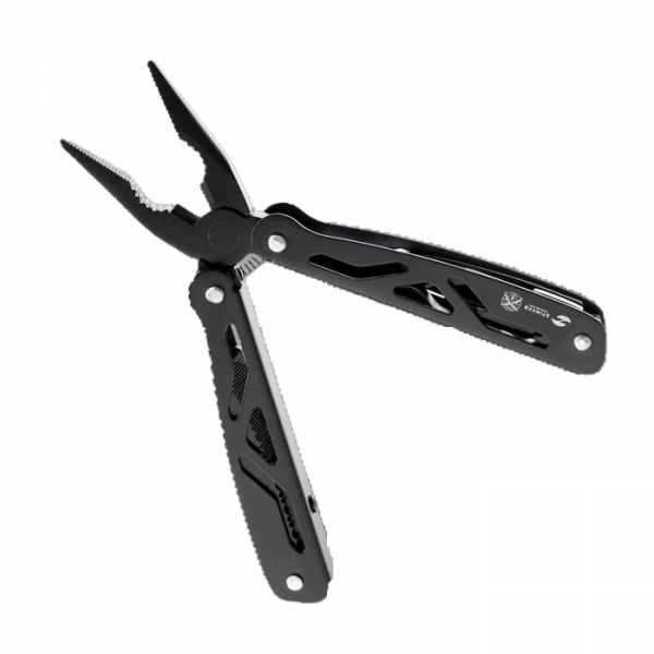 Мультитул Stinger с нейлоновым чехлом, 12 функций, сталь, алюминий, чёрный / 9081083