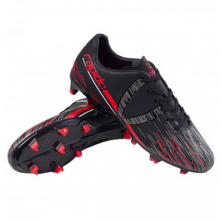 Бутсы футбольные Jögel Rapido FG Black/grey (44) / 4680459194268