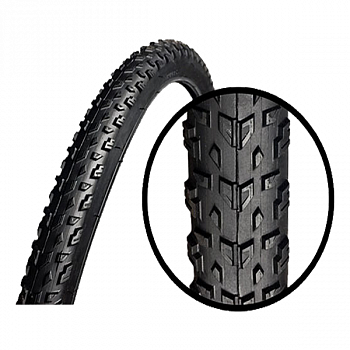 Покрышка 27.5"х2,1 черная P1255, Wanda / 307271255