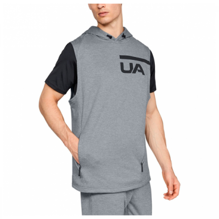 Толстовка без рукавов (MK1 Terry Sleeveless Hoodie Steel /  / Black) р. L / 1306446-035