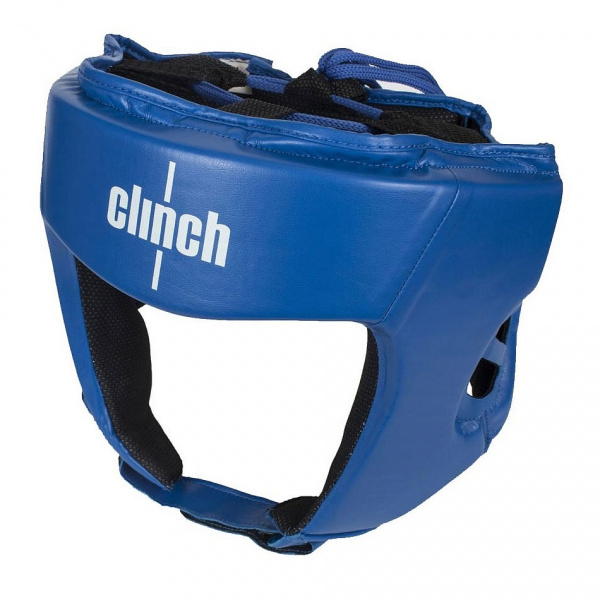 Шлем боксерский Clinch Olimp Dual синий (размер M) / C112