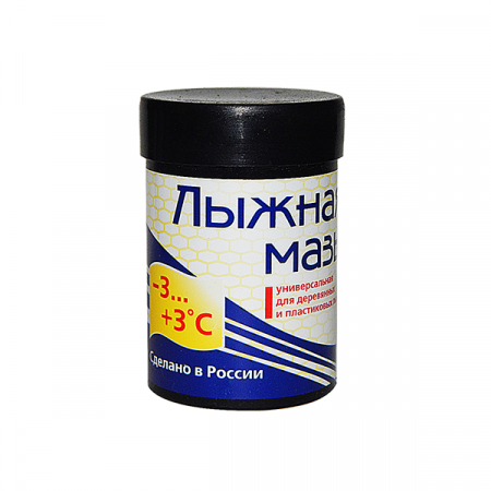 Мазь (сцепления) лыжная (35гр баночка) +3-3 С "Gekars"