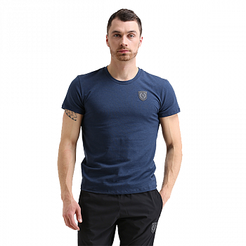 Футболка Индиго меланж р. 48 / Top.242M