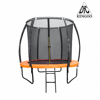 Батут DFC KENGOO II 5ft внутр.сетка, оранж/черн (152см) / 5FT-BAS-BO