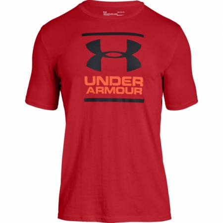 Футболка (UA GL Foundation SS T Red / Magma Orange / Black) р. XL / 1326849-600