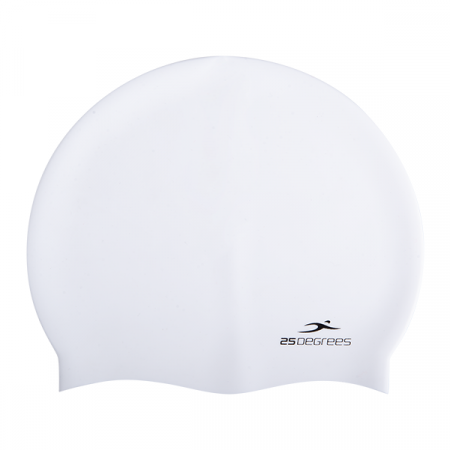 Шапочка для плавания 25DEGREES Nuance White 25D21004J, силикон, подростковый / 19514
