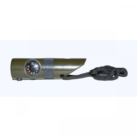 Многофункциональный комплект выживания (Whistle 7 in 1), olive / 3050B