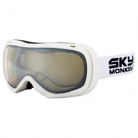 Очки горнолыжные Sky Monkey SR23 YLM (AG0172) белый матовый N/S