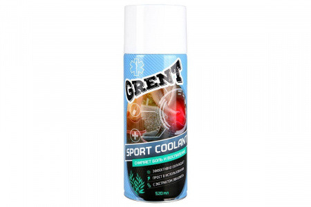 Заморозка спортивная GRENT COOLANT SPRAY 520 мл / AL
