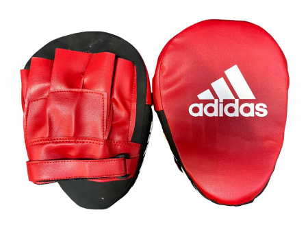 Лапы боксерские Adidas красные / Vb