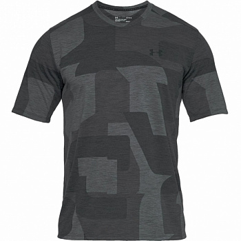 Футболка (UA Threadborne Print SS Black / / Black) Р. L / 1321930-001