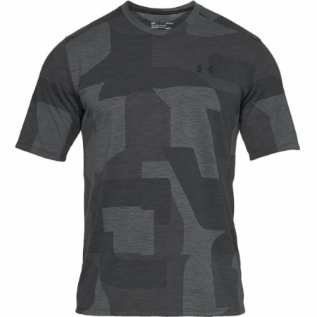 Футболка (UA Threadborne Print SS Black / / Black) Р. M / 1321930-001