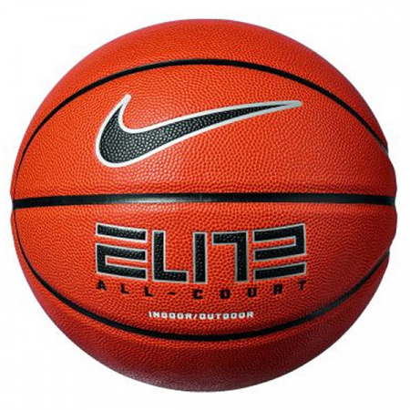 Мяч баскетбол NIKE ELITE ALL COURT PVC №7,класич.диз,вес577-623гр,75-76cм,композит.кожа / NV-4 16242