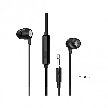 Наушники с микрофоном BOROFONE BM28 (гарнитура) Черные