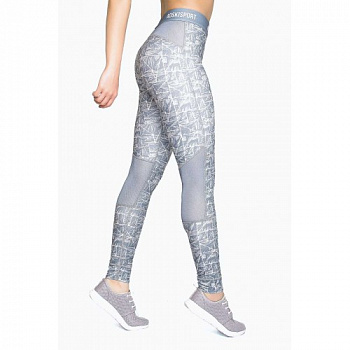 Леггинсы женские (вставка) Gray р.M / L18-027