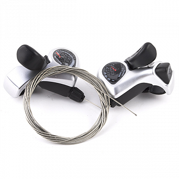 Монетки "Shimano Tourney" 3+7 скоростей RS-50
