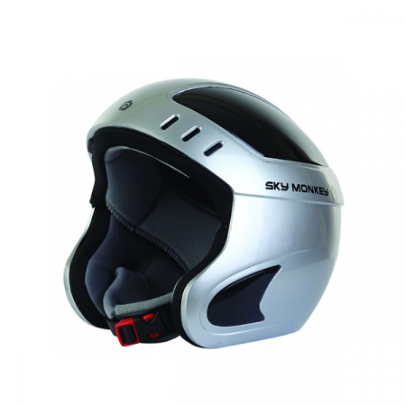 Шлем горнолыжный Sky Monkey SILVER р. M (57-58) / АЛЬ