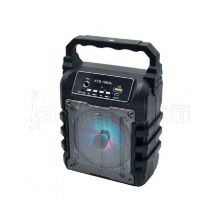 Портативная колонка Bluetooth Орбита KT1050A ( micro SD, USB, FM, 5W) встр.аккум.