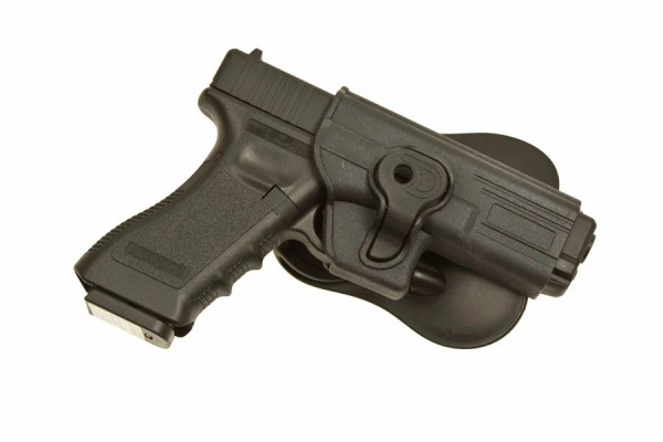Кобура WoSporT пластиковая IMI для Glock BK / GB-42-R-BK