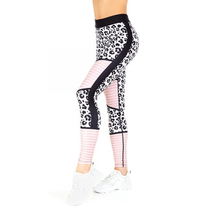 Легги женские White leopard (S) / L20-054