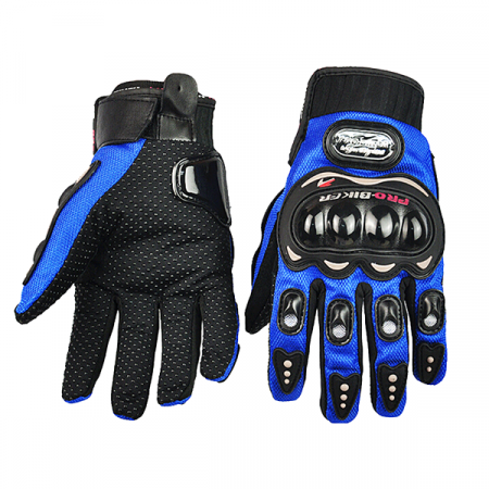 Перчатки Мотоциклетные PRO BIKER, синие (ХXL) / rep-188blue