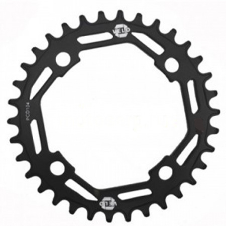 Звезда Narrow Wide PCD-104 для системы шатунов велосипеда 36 зуба, стальная, фирма VELO / 3002620-35