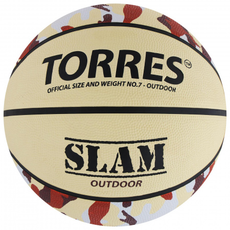 Мяч баскетбольный Torres Slam, B00067, размер 7 / 569175