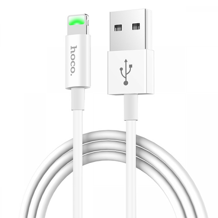 Кабель USB - Apple 8 pin/1м HOCO X43 2.4A White