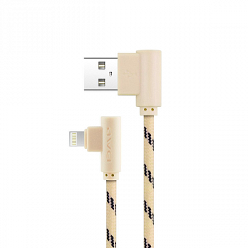 Кабель USB - Apple 8 pin/1м AWEI CL-91 2А угловой