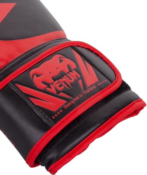 Перчатки Challenger 3.0 12oz черн/красн. / VENUM-03525-100-12oz