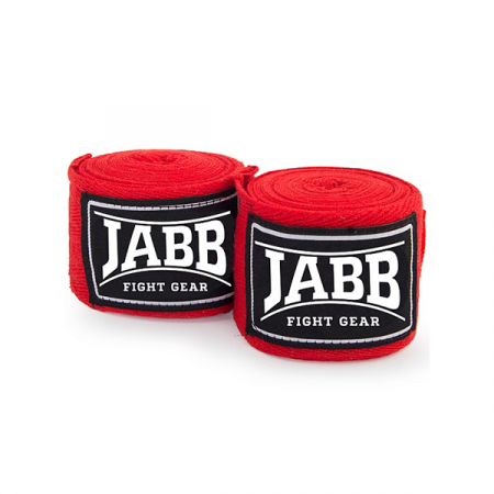 Бинты бокс. х/б Jabb JE-3030 красный 3,5м