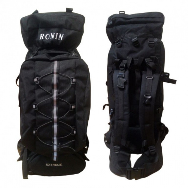 Рюкзак Ronin 80л, станковый, 2 в 1 double (двойной), черный / 10663