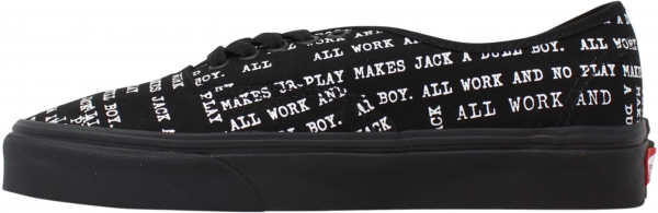 Кеды Vans UA AUTHENTIC (TERROR) THE SHINING/BLACK (черный) р. 40 / VN0A3UT65DD1