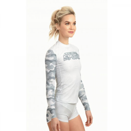 Рашгард White camouflage с длинным рукавом (S) / RF18-26