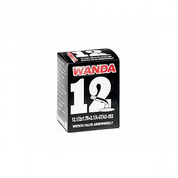 Камера 12" 12x/2,125 гнутый нипель Wanda бутиловая / 0699