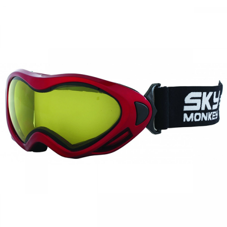 Очки горнолыжные детские Sky Monkey JR10 красный / АЛЬ