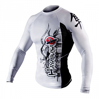 Рашгард HAYABUSA MIZUCHI WHITE, S(30) / WS