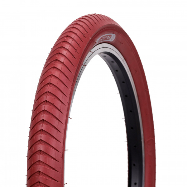 Покрышка для велосипеда KRYPTON BMX BLAZE 20X2.40 Dark Red 27TPI / 741608