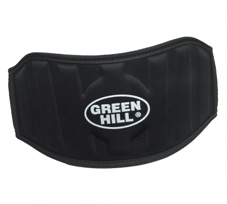 Пояс т/а Green Hill WLB-6732A, текстиль, черный (XL) / 8265
